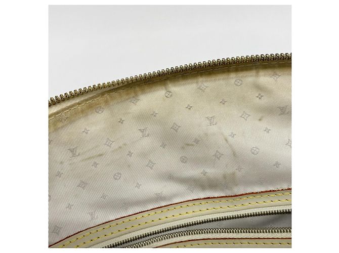 Bolso Louis Vuitton Suhali Lockit MM Blanco - vista 6