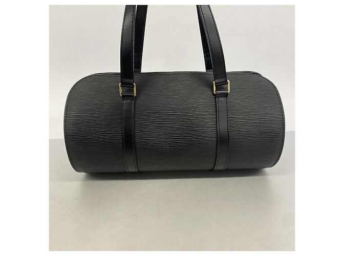 Borsa Louis Vuitton Epi Soufflot Nero - vista 10