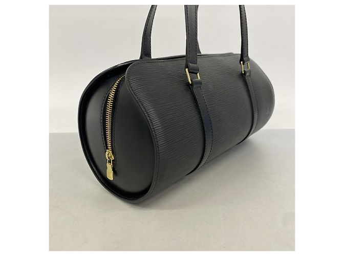 Borsa Louis Vuitton Epi Soufflot Nero - vista 2