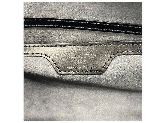Borsa Louis Vuitton Epi Soufflot Nero - vista 5