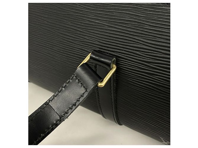 Borsa Louis Vuitton Epi Soufflot Nero - vista 7