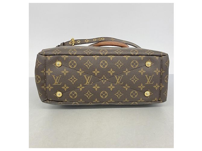 Borsa Louis Vuitton Monogram Pallas MM Marrone - vista 3