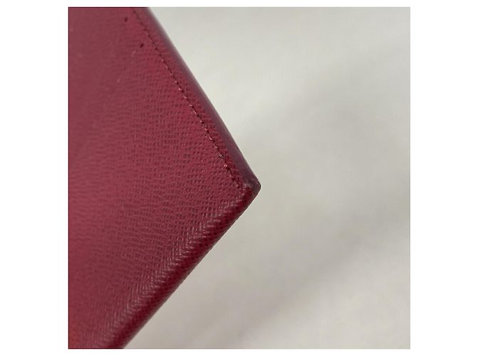 Louis Vuitton Monogram Pochette Felicie Wallet Marrone Fuschia - vista 8