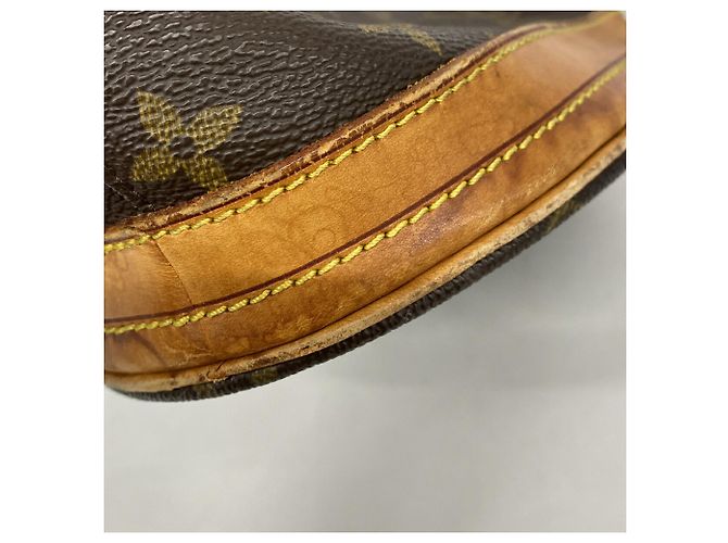 Borsa Tote Louis Vuitton Monogram Bucket PM Marrone - vista 6