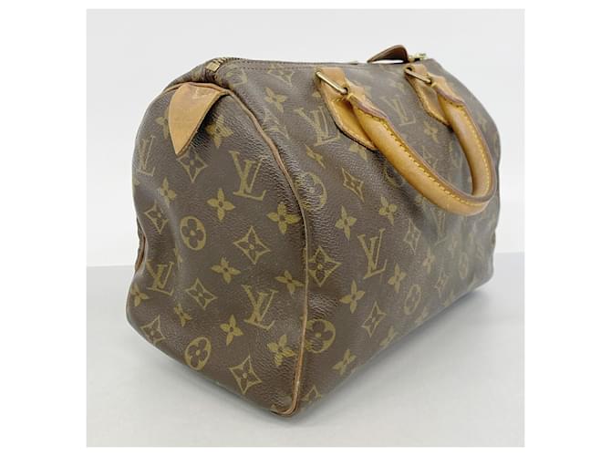 Borsa Louis Vuitton Monogram Speedy 25 Marrone - vista 2