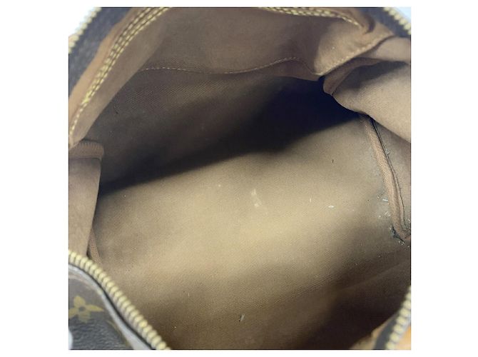 Borsa Louis Vuitton Monogram Speedy 25 Marrone - vista 4