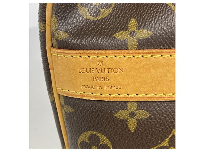 Louis Vuitton Monogram Keepall Bandoulière 50 Marrone - vista 5