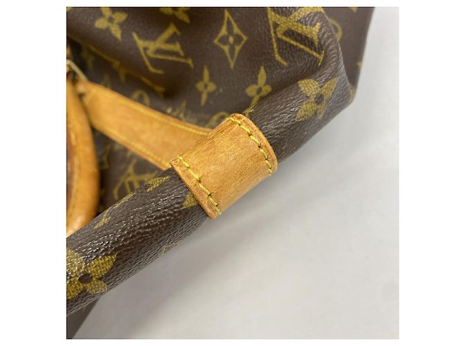 Louis Vuitton Monogram Keepall Bandoulière 50 Marrone - vista 8