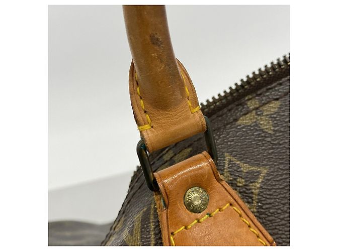 Borsa Louis Vuitton Monogram Speedy 40 Marrone - vista 10
