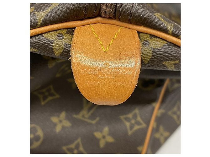 Borsa Louis Vuitton Monogram Speedy 40 Marrone - vista 5