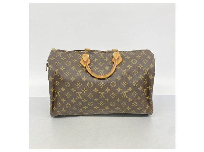 Borsa Louis Vuitton Monogram Speedy 40 Marrone - vista 11