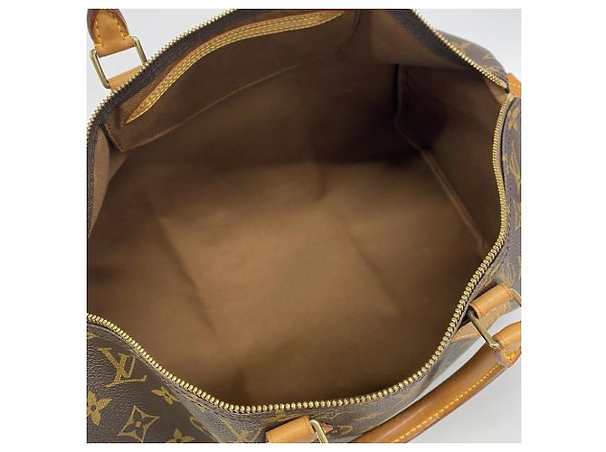 Borsa Louis Vuitton Monogram Speedy 40 Marrone - vista 4