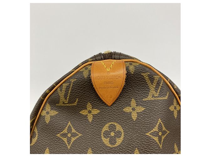 Borsa Louis Vuitton Monogram Speedy 40 Marrone - vista 5