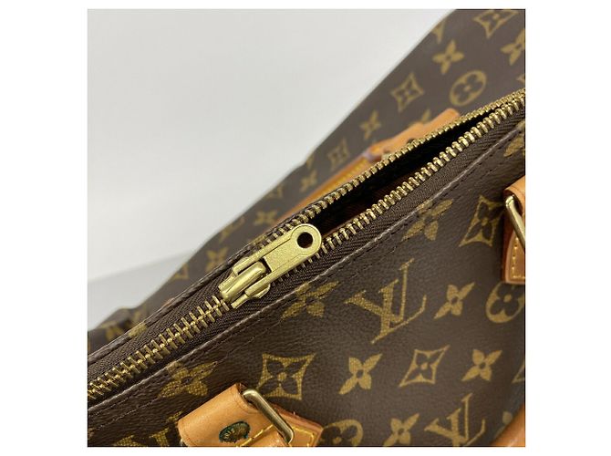Borsa Louis Vuitton Monogram Speedy 40 Marrone - vista 7