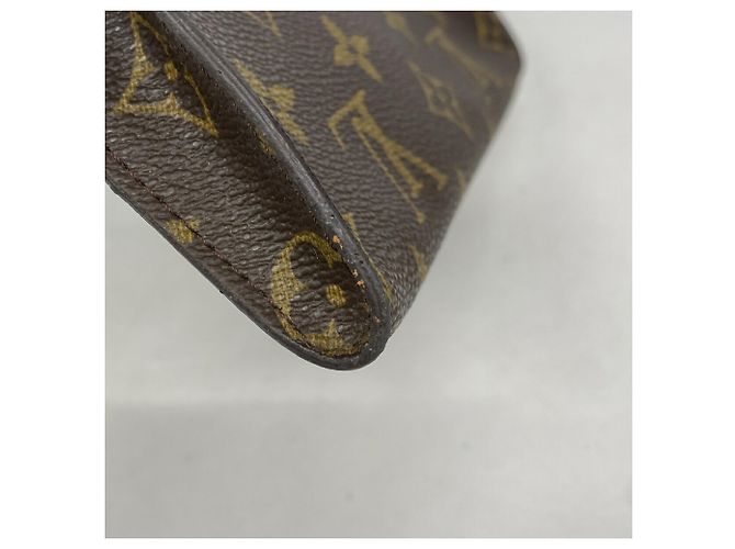 Borsa Tote Louis Vuitton Monogram Bucket PM Marrone - vista 10