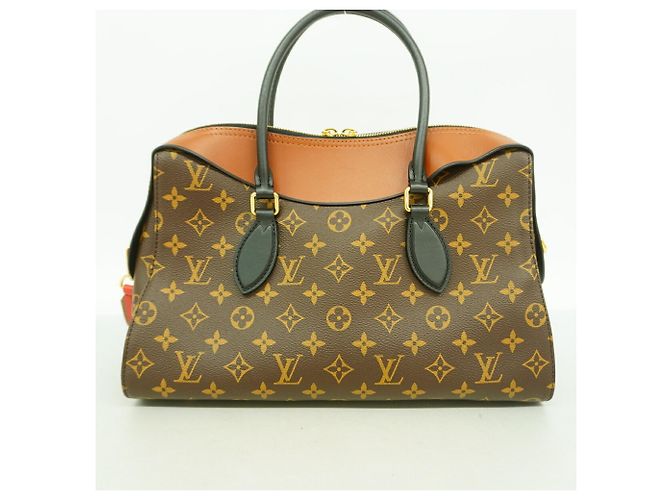 Borsa Tote Louis Vuitton Monogram Tuileries Marrone - vista 8