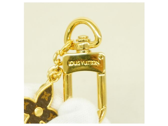 Louis Vuitton Monogram Bijou Sac Chaine Keychain Charm Multicolore D'oro - vista 2