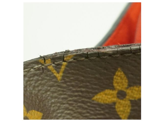 Néonoé Borsa a tracolla Louis Vuitton Monogram NeoNoe Rosso - vista 8
