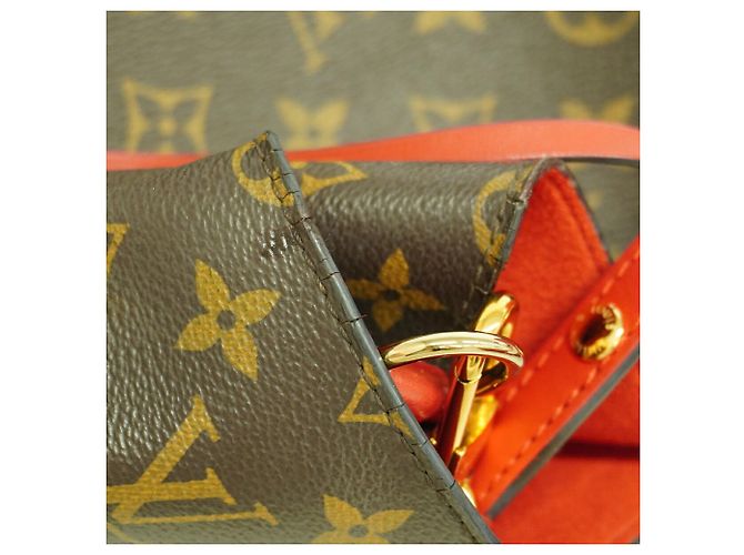 Néonoé Borsa a tracolla Louis Vuitton Monogram NeoNoe Rosso - vista 9