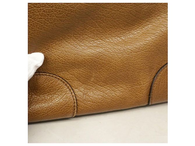 Céline Borsa a mano Celine in pelle marrone - vista 10
