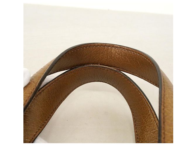 Céline Borsa a mano Celine in pelle marrone - vista 12