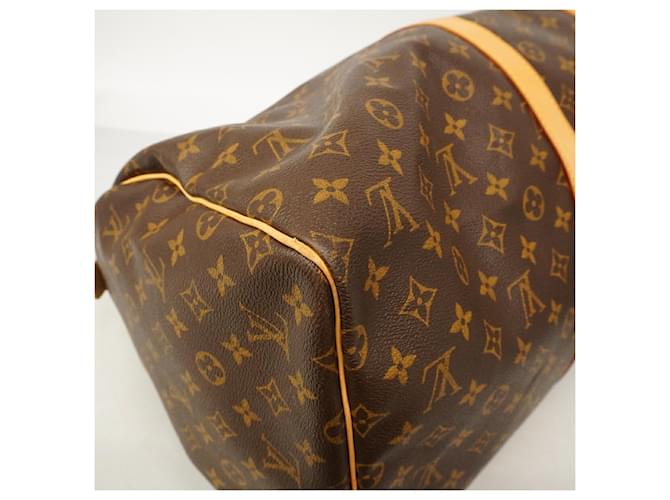 Louis Vuitton Boston Monogram Keepall 55 Marrone - vista 6
