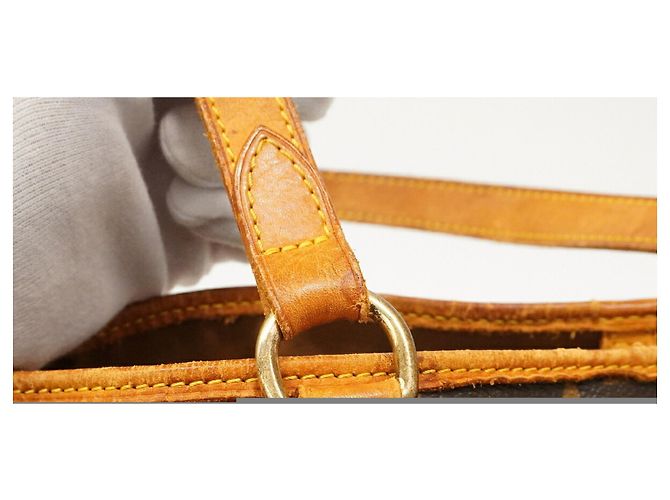 Borsa Tote Orizzontale Louis Vuitton Monogram Batignolles Marrone - vista 10