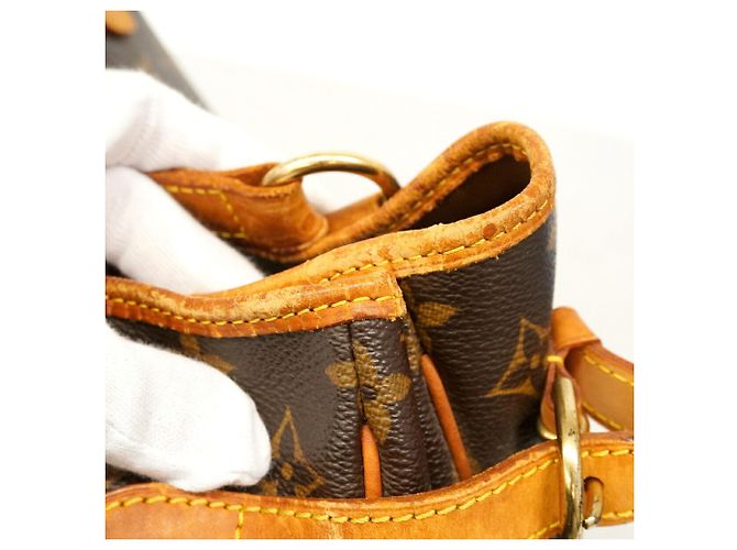 Borsa Tote Orizzontale Louis Vuitton Monogram Batignolles Marrone - vista 7
