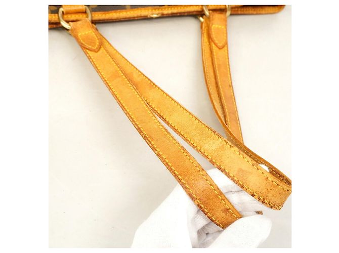 Borsa Tote Orizzontale Louis Vuitton Monogram Batignolles Marrone - vista 8