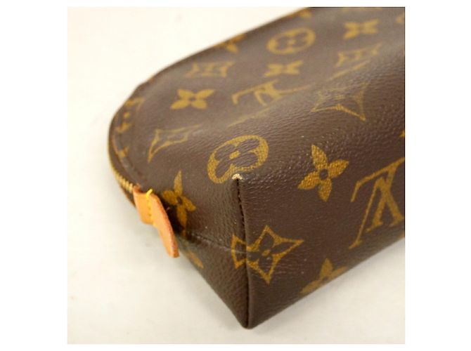 Louis Vuitton Monogram Pochette Tic Bag/Pouch Marrone - vista 6