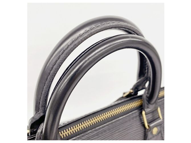 Borsa Louis Vuitton Epi Speedy 30 Nero - vista 7