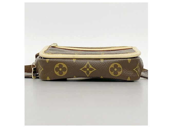 Borsello da vita Louis Vuitton Monogram Bosphore Marrone - vista 3