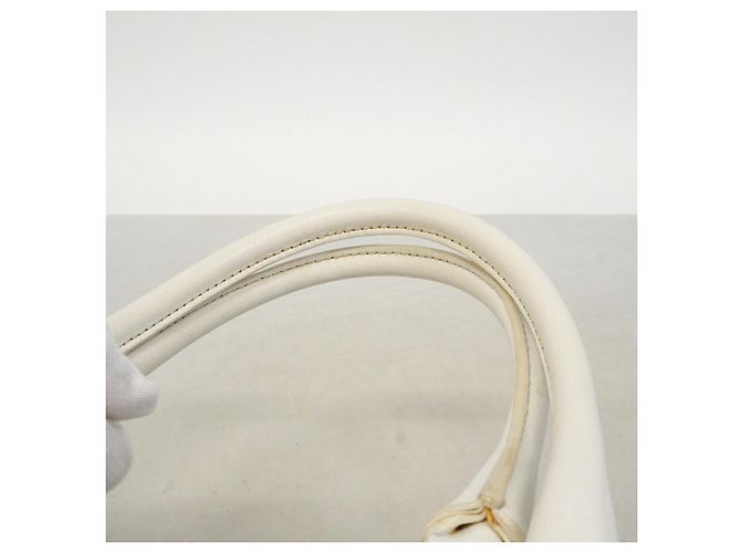 16 Céline Borsa a mano Celine in pelle bianca Bianco - vista 10