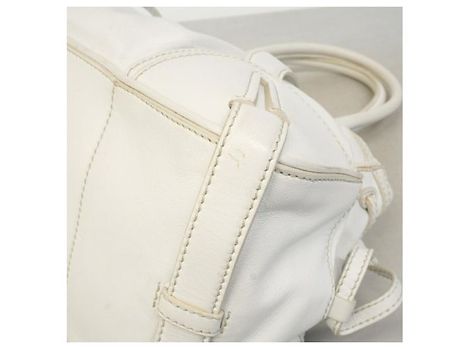 16 Céline Borsa a mano Celine in pelle bianca Bianco - vista 8