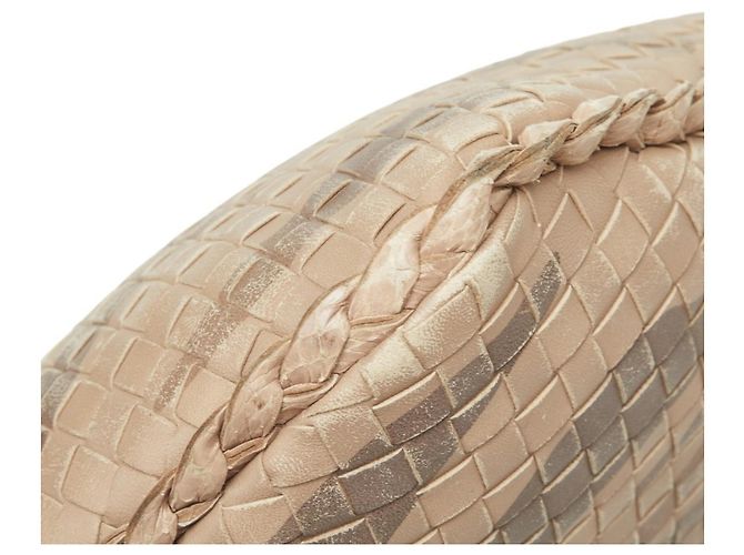 Borsa a spalla singola Intrecciato Bottega Veneta Marrone - vista 4