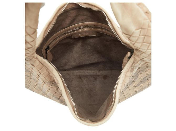 Borsa a spalla singola Intrecciato Bottega Veneta Marrone - vista 6