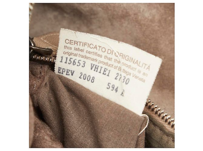 Borsa a spalla singola Intrecciato Bottega Veneta Marrone - vista 8