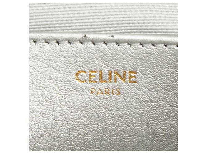 Céline Borsa a tracolla Celine C Charm Argento - vista 11