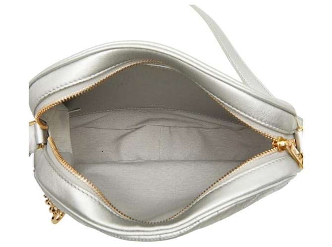 Céline Borsa a tracolla Celine C Charm Argento - vista 9