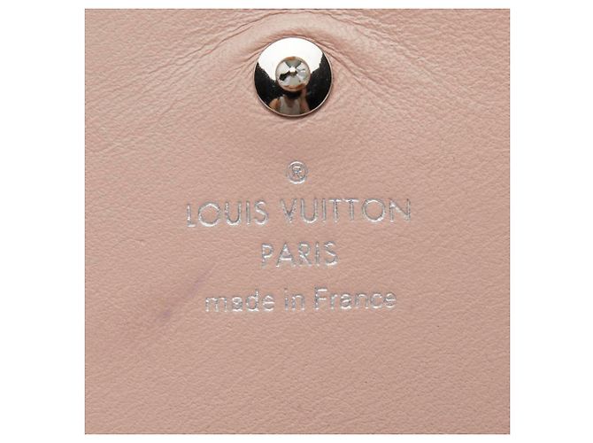 Louis Vuitton Mahina Portefeuille Iris Bi-fold Wallet Rosa Porpora - vista 10