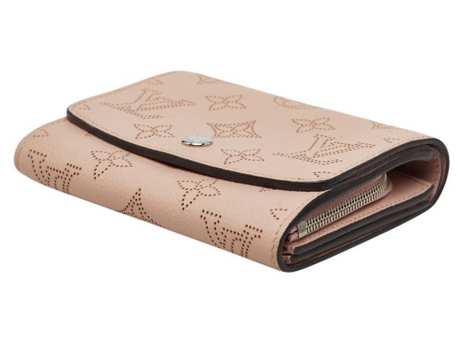 Louis Vuitton Mahina Portefeuille Iris Bi-fold Wallet Rosa Porpora - vista 4
