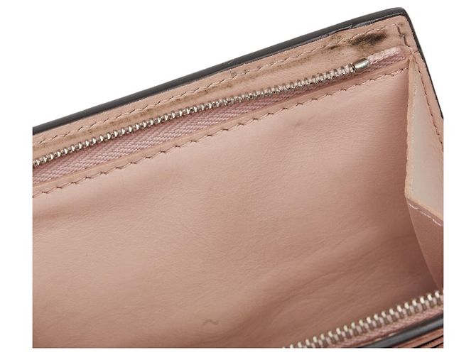 Louis Vuitton Mahina Portefeuille Iris Bi-fold Wallet Rosa Porpora - vista 7
