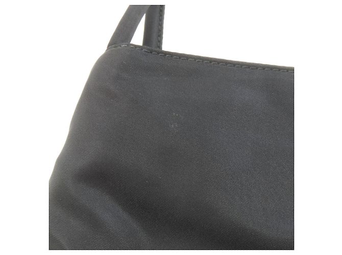 Borsa tote Prada in nylon nero - vista 10