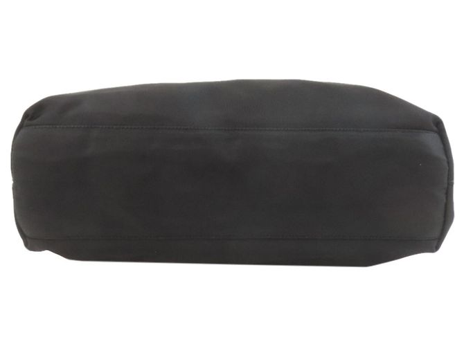 Borsa tote Prada in nylon nero - vista 4