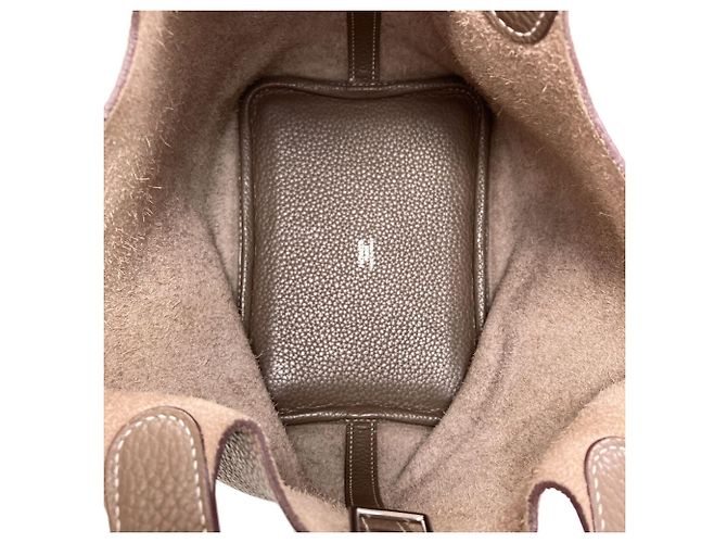 Hermès Hermes Picotin Lock PM Handtasche Taupe - Ansicht 5