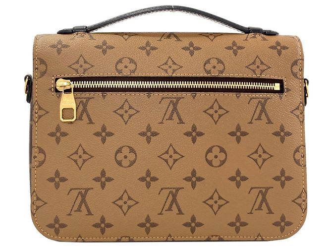 Borsa Louis Vuitton Pochette Métis in Monogram Reverse Monogramma - vista 2