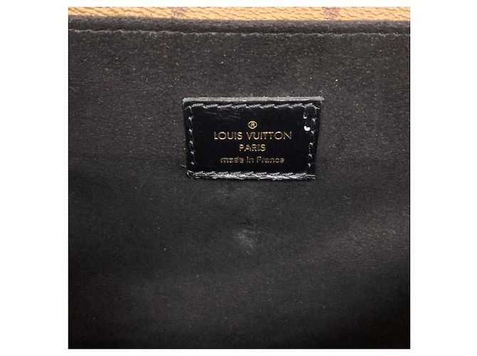 Borsa Louis Vuitton Pochette Métis in Monogram Reverse Monogramma - vista 6