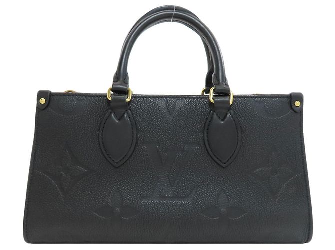 Borsa Louis Vuitton Monogram Empreinte OnTheGo EW Nero - vista 2
