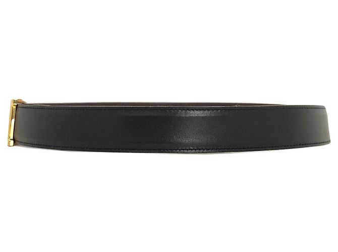 Hermès Hermes Constance H-Belt Black Dark brown - view 2