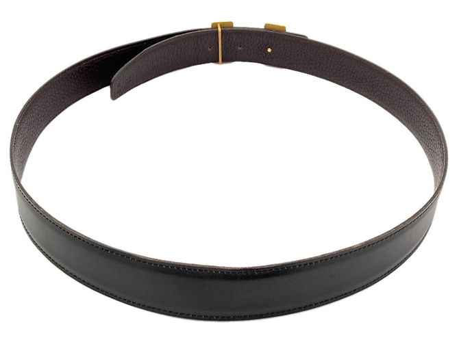Hermès Hermes Constance H-Belt Black Dark brown - view 3